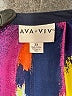 Ava & Viv 100% Polyester Color Block Blue Short Sleeve Blouse Size 3X - photo 7