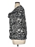 Avenue 100% Polyester Paisley Black Short Sleeve Blouse Size 14 - photo 5