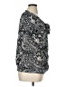 Avenue 100% Polyester Paisley Black Short Sleeve Blouse Size 14 - photo 4