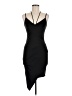 Papaya 100% Polyester Black Cocktail Dress Size M - photo 1