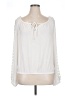 XOXO 100% Polyester Ivory Long Sleeve Blouse Size XL - photo 1