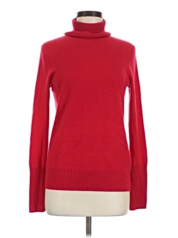 Aqua Cashmere Pullover Sweater (view 1)
