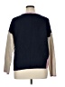 Ann Taylor LOFT Outlet Color Block Blue Pullover Sweater Size XL - photo 2