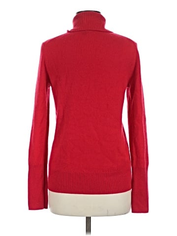 Aqua Cashmere Pullover Sweater (view 2)