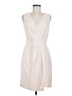 Club Monaco 100% Polyester Solid Ivory Cocktail Dress Size 6 - photo 1