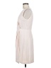 Club Monaco 100% Polyester Solid Ivory Cocktail Dress Size 6 - photo 5