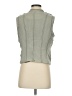 Orsay 100% Polyester Gray Faux Fur Vest Size EU 36 / US 6 - photo 2