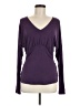 Universal Standard Purple Long Sleeve Top Size 6 - 8 - photo 1