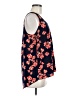 Halogen 100% Polyester Blue Sleeveless Blouse Size M - photo 4