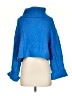 Elan Blue Turtleneck Sweater Size S - photo 1