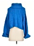 Elan Blue Turtleneck Sweater Size S - photo 2