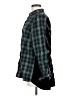 Democracy 100% Cotton Plaid Green Long Sleeve Button-Down Shirt Size M - photo 5