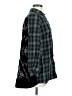Democracy 100% Cotton Plaid Green Long Sleeve Button-Down Shirt Size M - photo 4