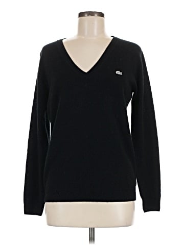 Lacoste Cashmere Pullover Sweater (view 1)