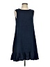 Unbranded 100% Polyester Solid Blue Casual Dress Size S - photo 1