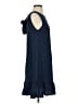 Unbranded 100% Polyester Solid Blue Casual Dress Size S - photo 4