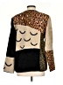 Indigo Moon Animal Print Gold Jacket Size S - photo 2