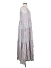 Max Studio 100% Rayon Gray Casual Dress Size S - photo 4