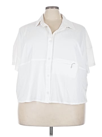 FLX Short Sleeve Button-Down Shirt (view 1)