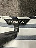 Express Stripes Silver Short Sleeve T-Shirt Size XS - photo 7
