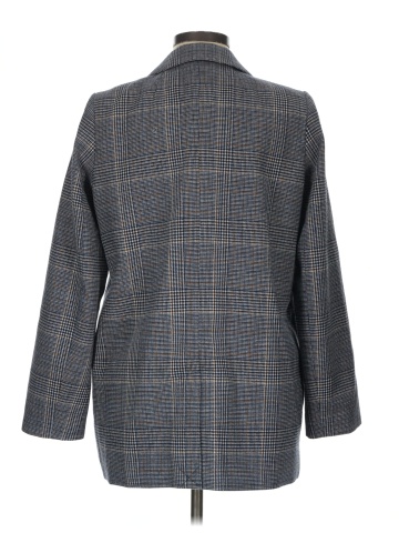 Madewell Dorset Blazer in Navy Glen Plaid (view 2)
