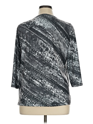 Gloria Vanderbilt 3/4 Sleeve T-Shirt (view 2)