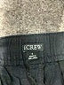J.Crew 100% Linen Solid Black Shorts Size S - photo 3