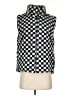 Staccato 100% Polyester Checkered-gingham Black Vest Size S - photo 1