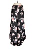 Elevenses 100% Viscose Floral Black Casual Pants Size 4 - photo 1