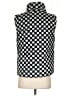 Staccato 100% Polyester Checkered-gingham Black Vest Size S - photo 2