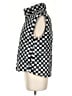 Staccato 100% Polyester Checkered-gingham Black Vest Size S - photo 5