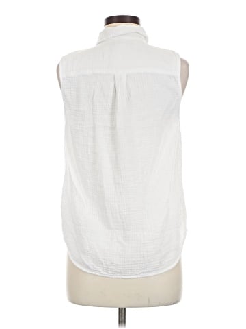 J.Crew Factory Store Sleeveless Button-Down Shirt (view 2)
