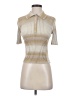 SIMKHAI Ivory Short Sleeve Turtleneck Size XS - photo 1