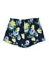 Aerie 100% Polyester Floral Blue Shorts Size XL - photo 2