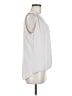 Veronica M. Silver Sleeveless Blouse Size M - photo 4