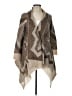BCBGMAXAZRIA Brown Poncho Size L - photo 1