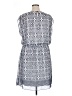 Tacera 100% Polyester Print Blue Casual Dress Size 1X - photo 2
