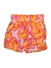 Fabletics 100% Nylon Print Orange Shorts Size L - photo 1