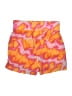 Fabletics 100% Nylon Print Orange Shorts Size L - photo 2