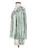Cooper & Ella 100% Polyester Teal Long Sleeve Blouse Size Sm (1) - photo 5