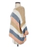 Altar'd State Stripes Tan Poncho Size XS - photo 5