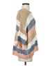 Altar'd State Stripes Tan Poncho Size XS - photo 4