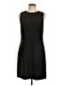 Ann Taylor Solid Black Cocktail Dress Size 10 - photo 1