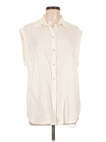 H&M Sleeveless Button-Down Shirt (view 1)