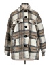 Zara Plaid Gray Coat Size M - photo 1