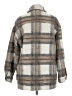 Zara Plaid Gray Coat Size M - photo 2