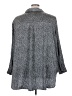 H&M 100% Polyester Animal Print Gray 3/4 Sleeve Blouse Size 4XL - photo 2