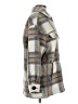 Zara Plaid Gray Coat Size M - photo 4