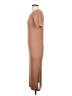 Uniqlo Solid Tan Casual Dress Size S - photo 5