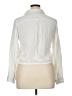 Style Envy 100% Rayon Ivory Long Sleeve Button-Down Shirt Size XL - photo 2